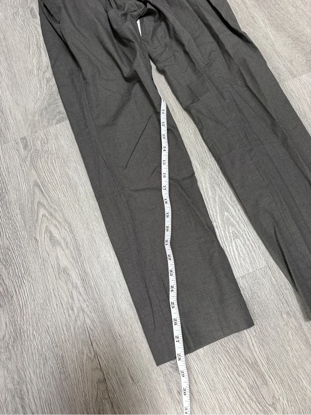 Banana Republic 31 x 30 Gray/Blue Core Temp Non-Iron Slim Fit Mens Dress Pants